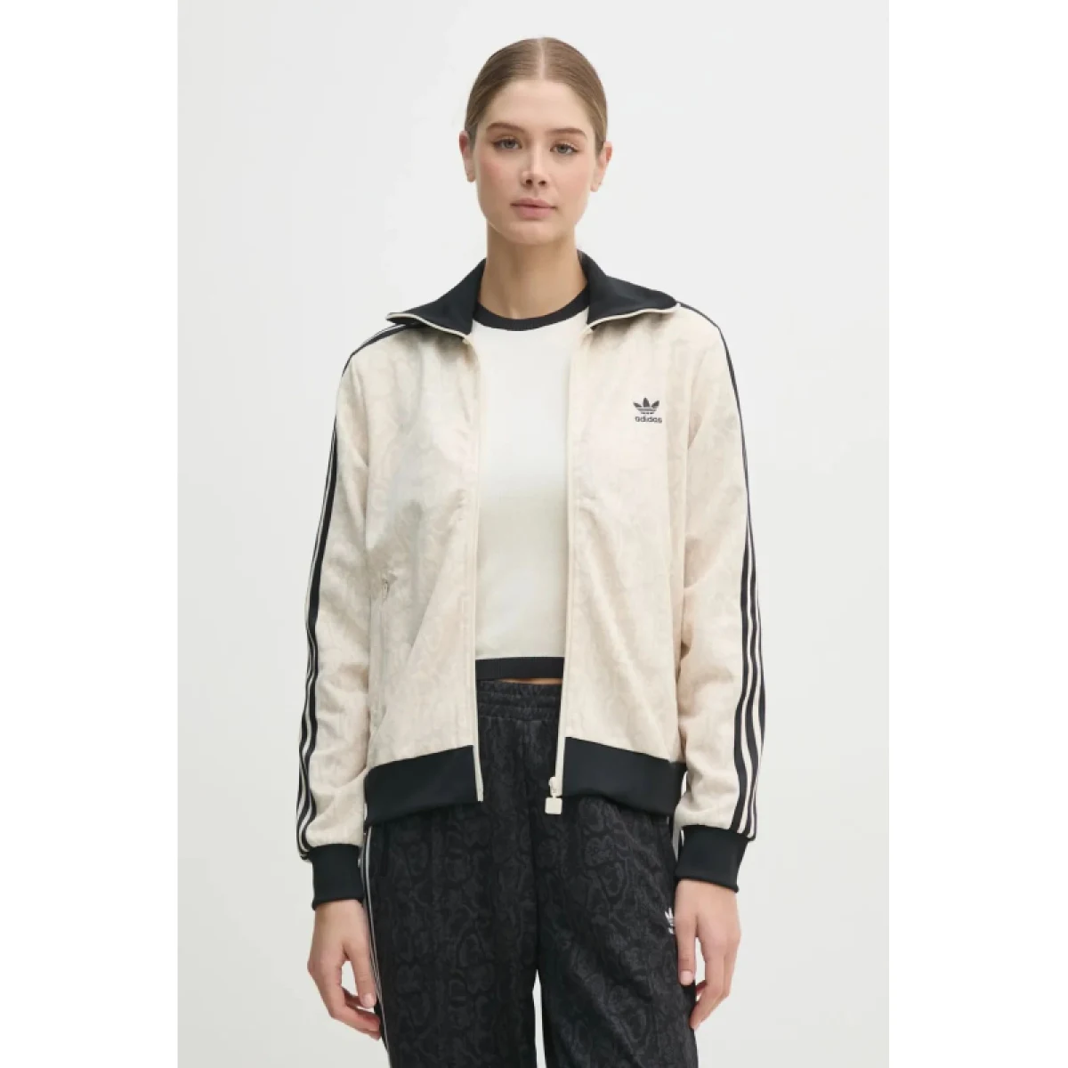 Dámska mikina so zipsom ADIDAS ORIGINALS SNAKE FB TT · záber 2