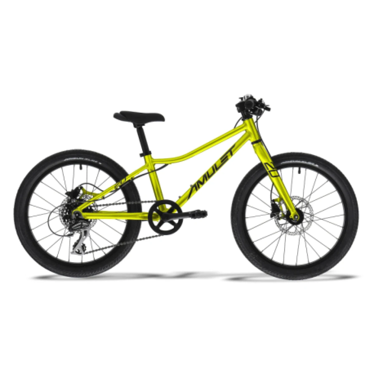 Detský horský bicykel AMULET 20 Youngster disc, yellow pearl black · záber 1
