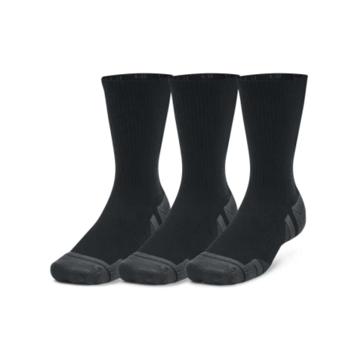 Ponožky UNDER ARMOUR 3 PACK-UA Performance Tech Crew-BLK · záber 1