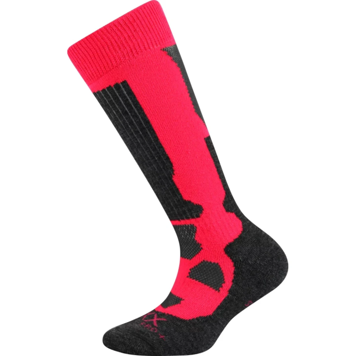 Dievčenské turistické podkolienky VOXX 1 PACK-Merino Etrexík-kneesock-Hot pink · záber 2