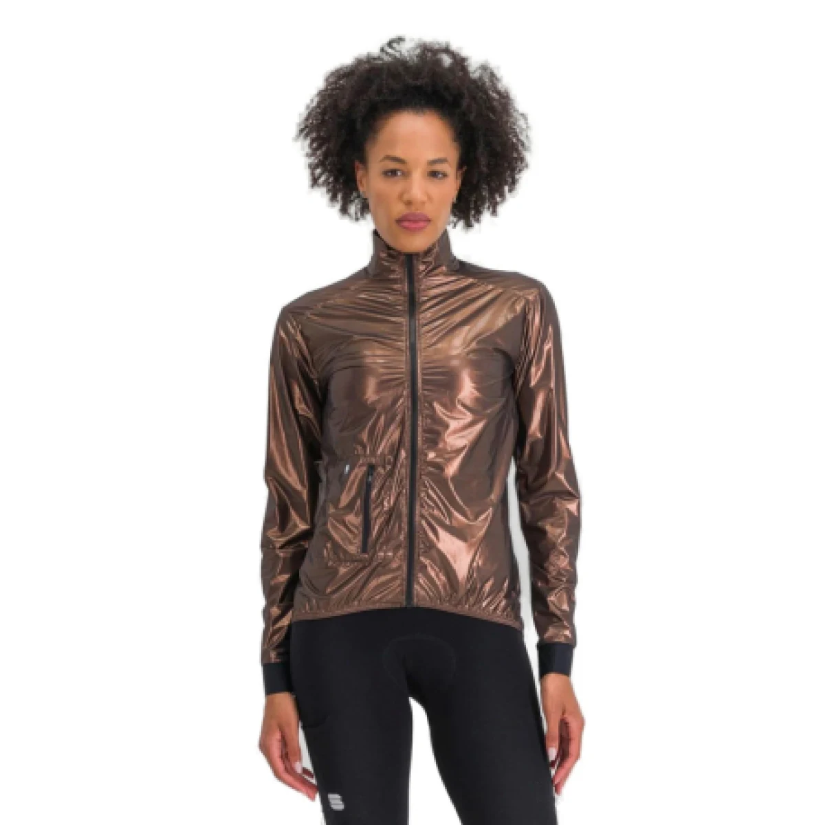 Dámska cyklistická bunda SPORTFUL Giara w packable jacket, metal bronze · záber 1