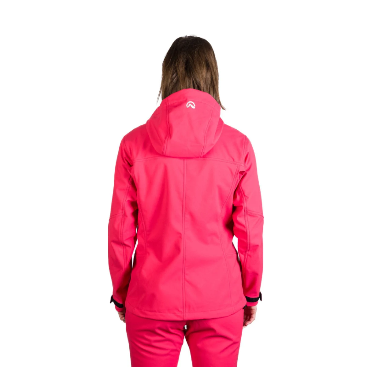Dámska turistická softshellová bunda NORTHFINDER TINA-355pink · záber 5