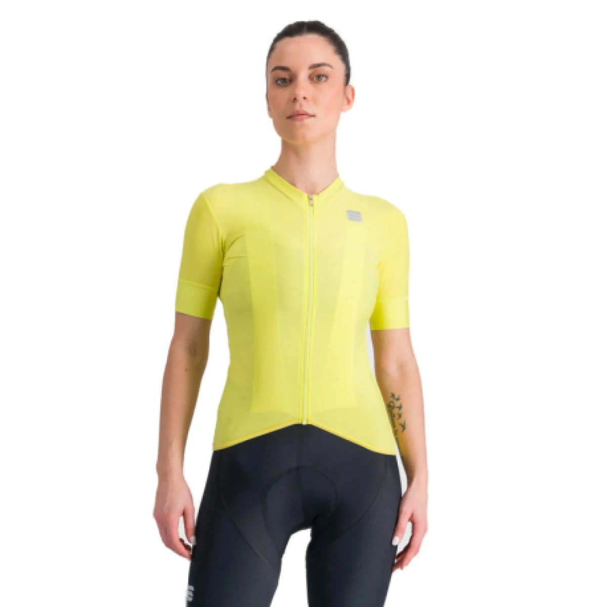 Dámsky cyklistický dres s krátkym rukávom SPORTFUL Monocrom w jersey, cedar · záber 1