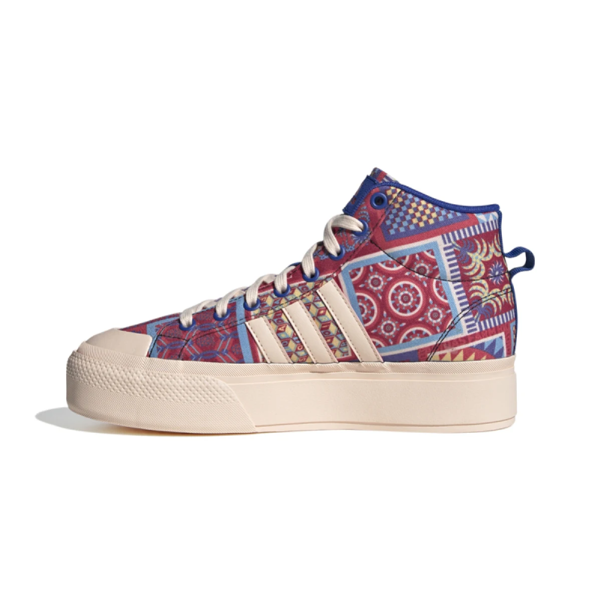 Dámska rekreačná obuv ADIDAS Bravada 2.0 Platform bliss orange bliss orange bold blue · záber 3