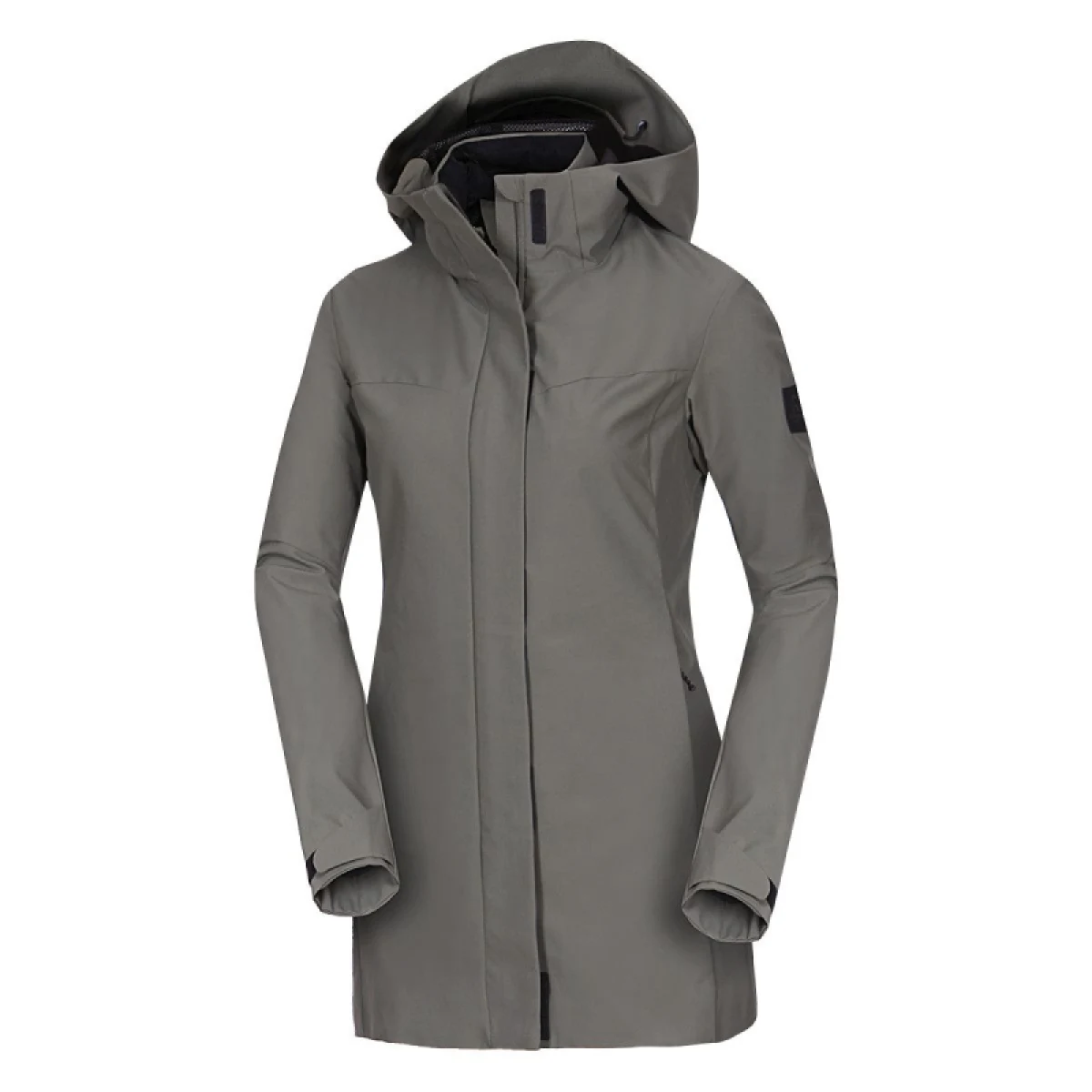 Dámska turistická softshellová bunda NORTHFINDER LUCINDA-300darkgreen · záber 4