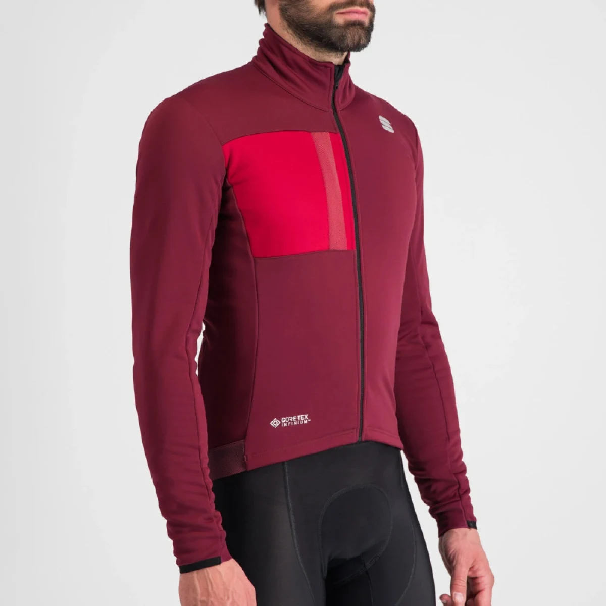 Pánska cyklistická bunda SPORTFUL Super jacket, red wine · záber 4