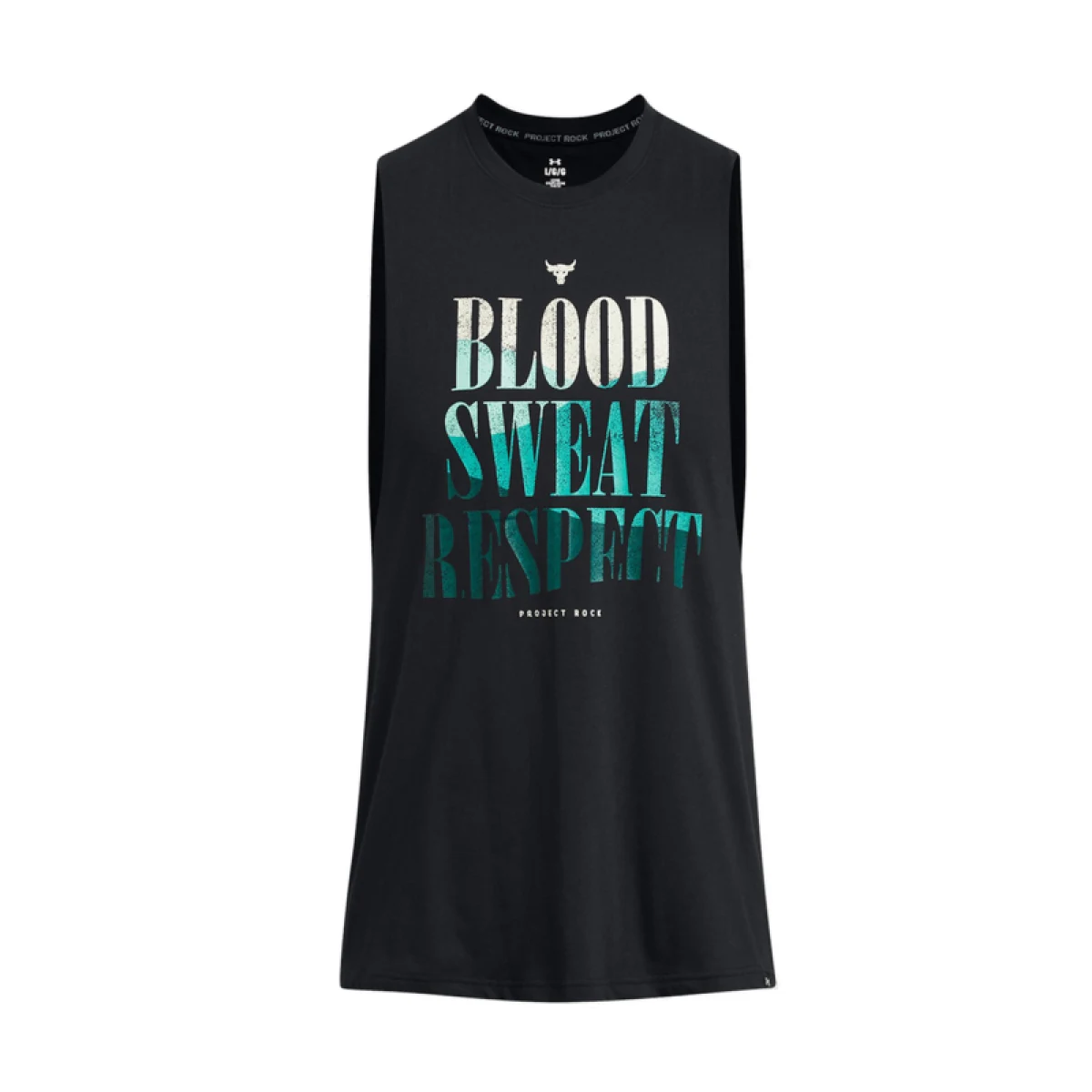 Pánske tielko UNDER ARMOUR PROJECT ROCK UA PROJECT ROCK BSR Payoff Tank-BLK · záber 3