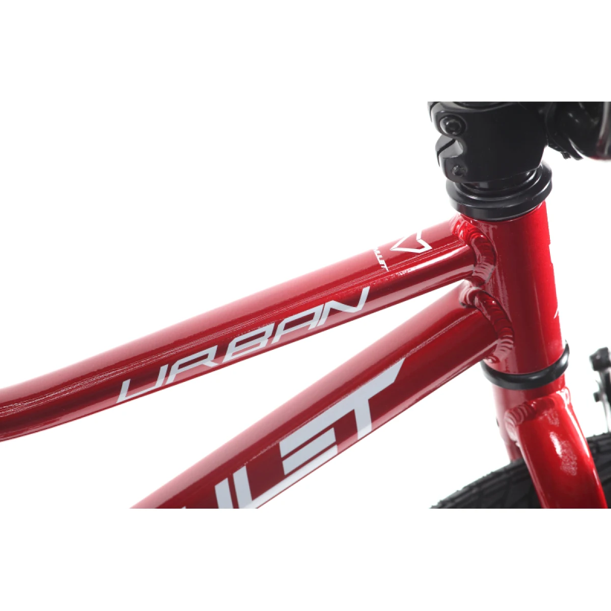 Detský mestský bicykel AMULET 16 Urban, red white - Veľkosť: 16 | Hmotnosť: 7,2 kg · záber 4