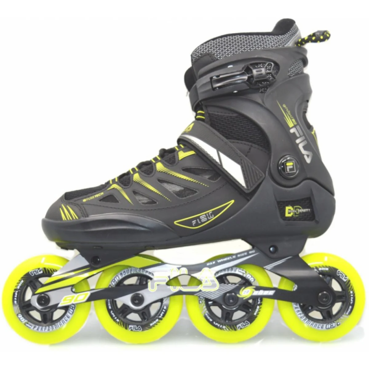 Kolieskové korčule FILA SKATES GHIBLI 90 BLACK LIME · záber 4
