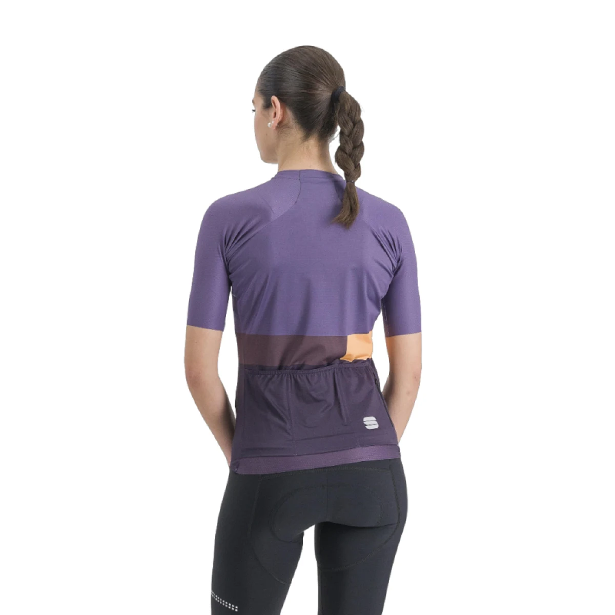 Dámsky cyklistický dres s krátkym rukávom SPORTFUL Snap w jrs, nightshade mulled grape · záber 2