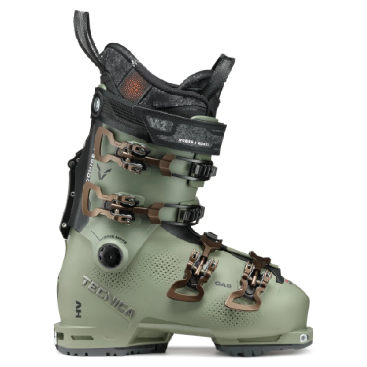 Dámske allmountain lyžiarky TECNICA Cochise 95 HV W DYN GW, camp green · záber 1