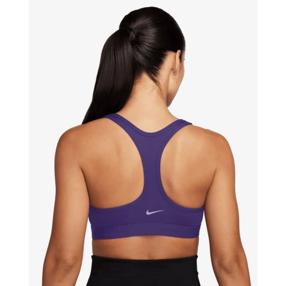 Dámska tréningová športová podprsenka NIKE PRO W DF SWSH LGT SPT GRX BRA-FN2749-547-violet · záber 3