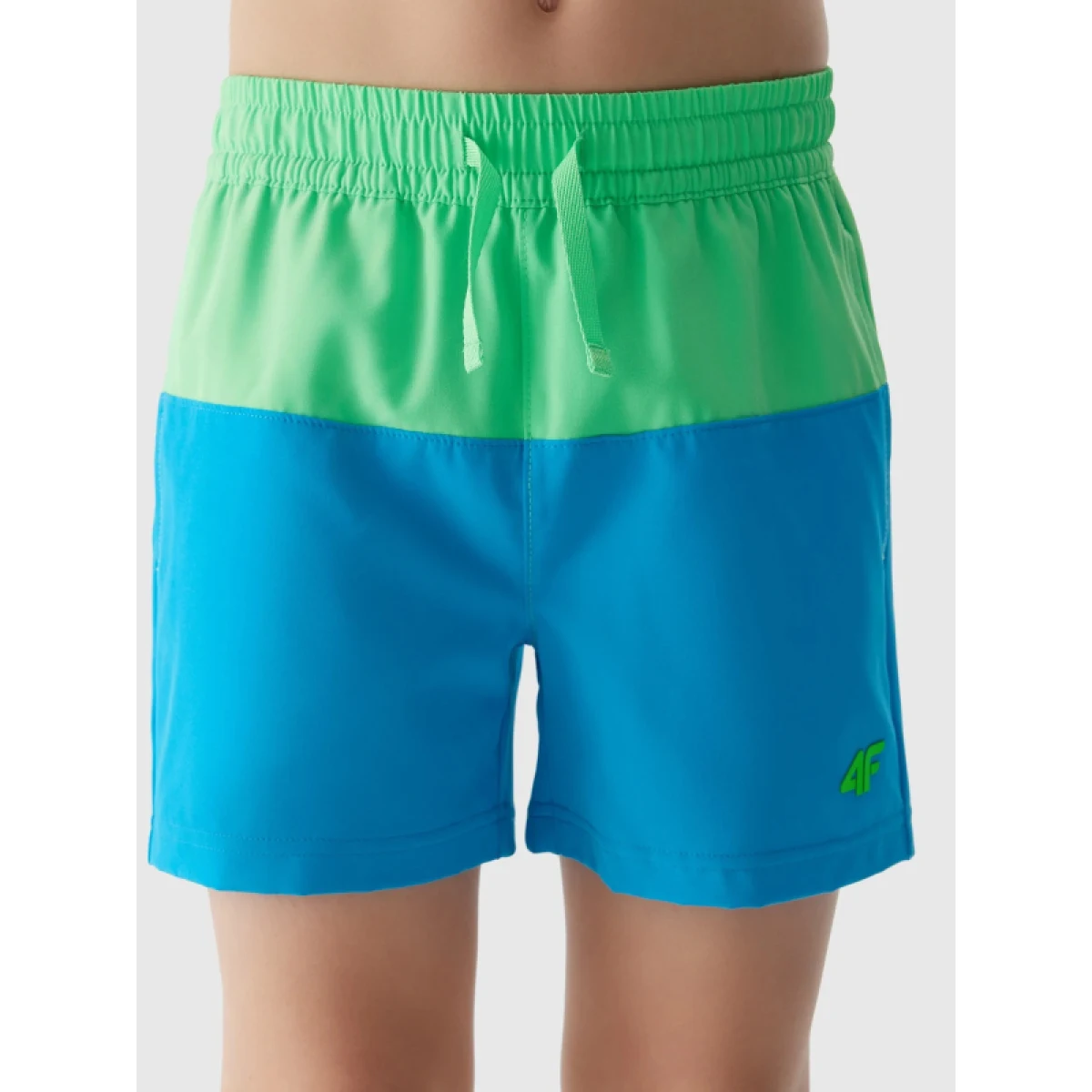 Chlapčenské plavky 4F JUNIOR BOARD SHORTS-4FJWSS24UBDSM069-33S-BLUE · záber 3