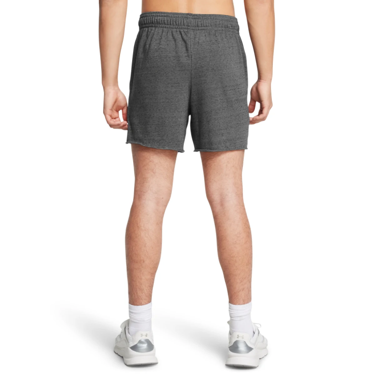 Pánske teplákové kraťasy UNDER ARMOUR UA Rival Terry 6in Short-GRY · záber 3
