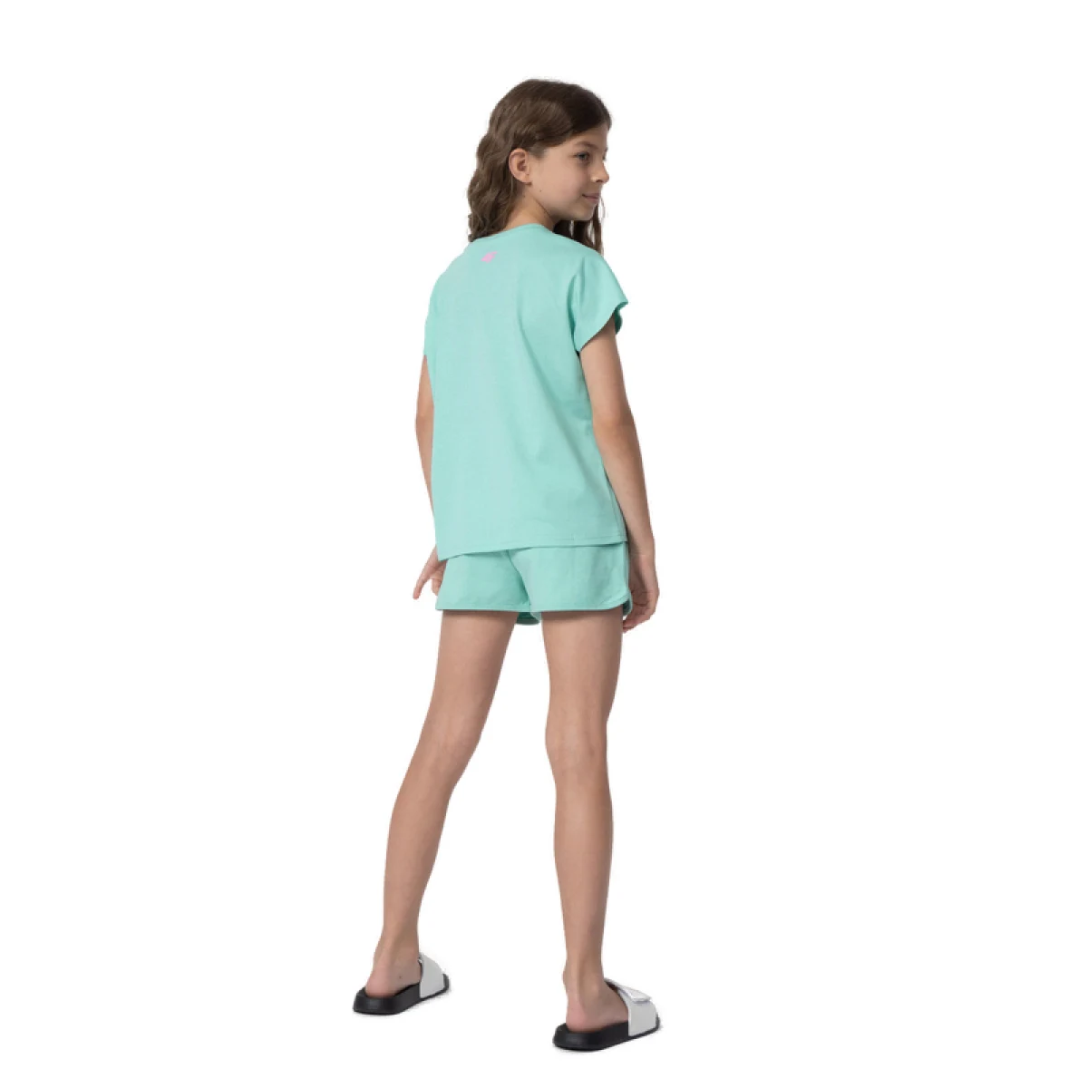 Dievčenské tričko s krátkym rukávom 4F JUNIOR TSHIRT F397-47S-MINT · záber 2