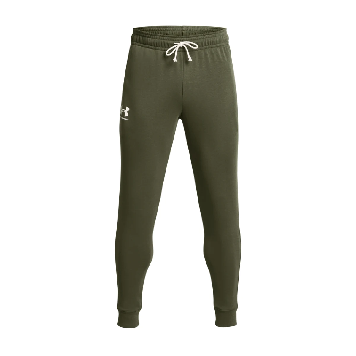 Pánske tepláky UNDER ARMOUR UA Rival Terry Jogger-GRN · záber 5