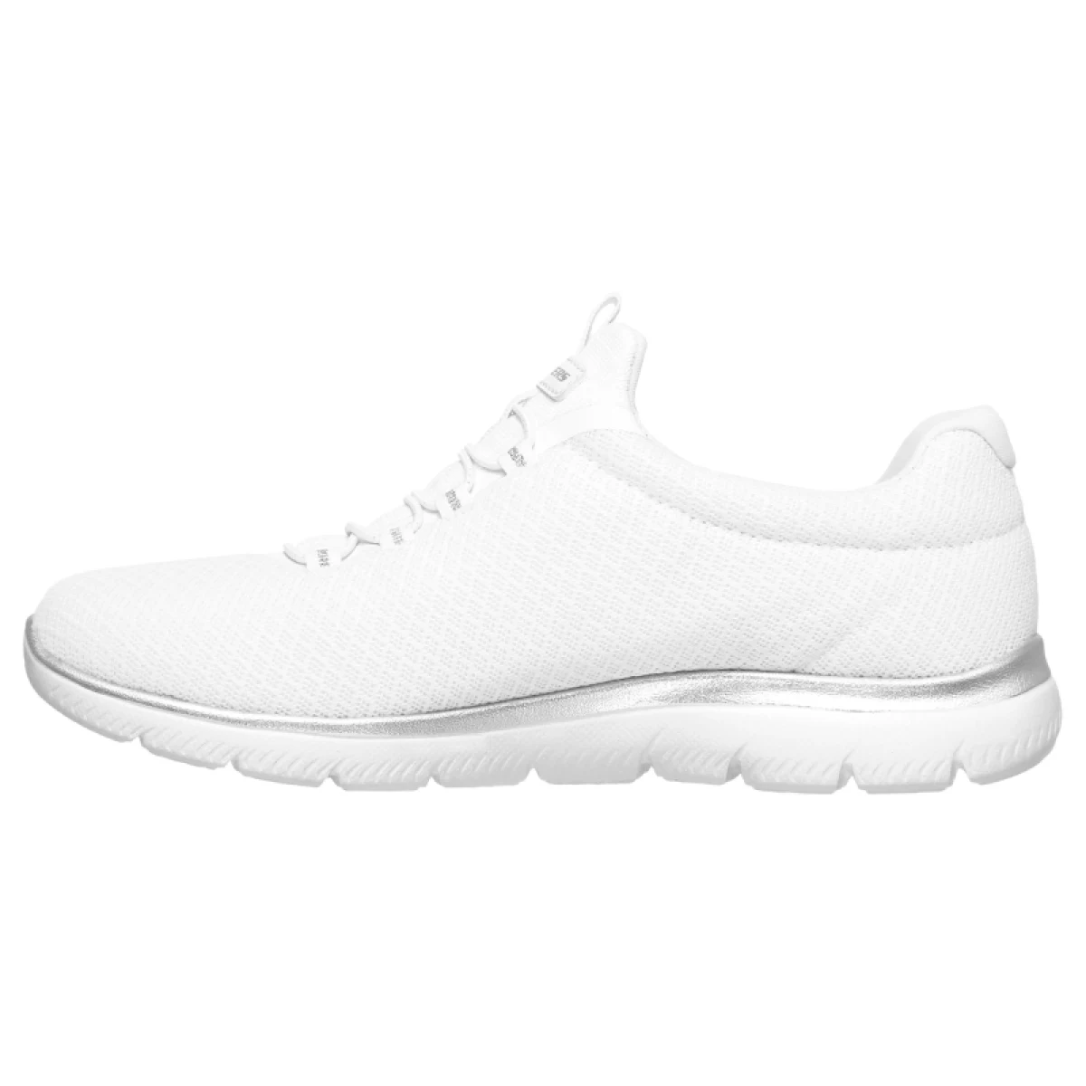 Dámska rekreačná obuv SKECHERS Summits Slip-Ins W white silver · záber 3
