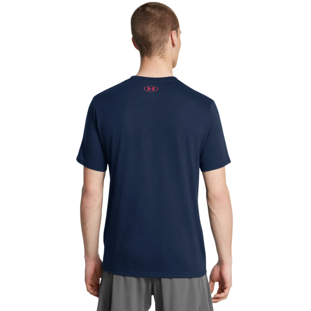 Pánske tričko s krátkym rukávom UNDER ARMOUR UA M BOXED SPORTS UPDATED SS-BLU · záber 2
