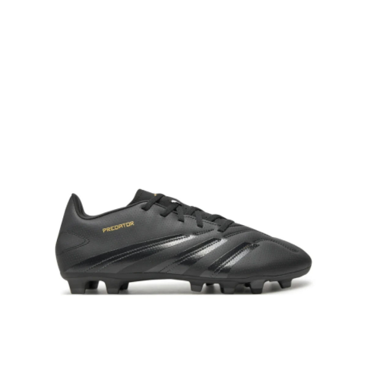 Pánske futbalové kopačky outdoorové ADIDAS Predator M FG core black carbon gold met · záber 1