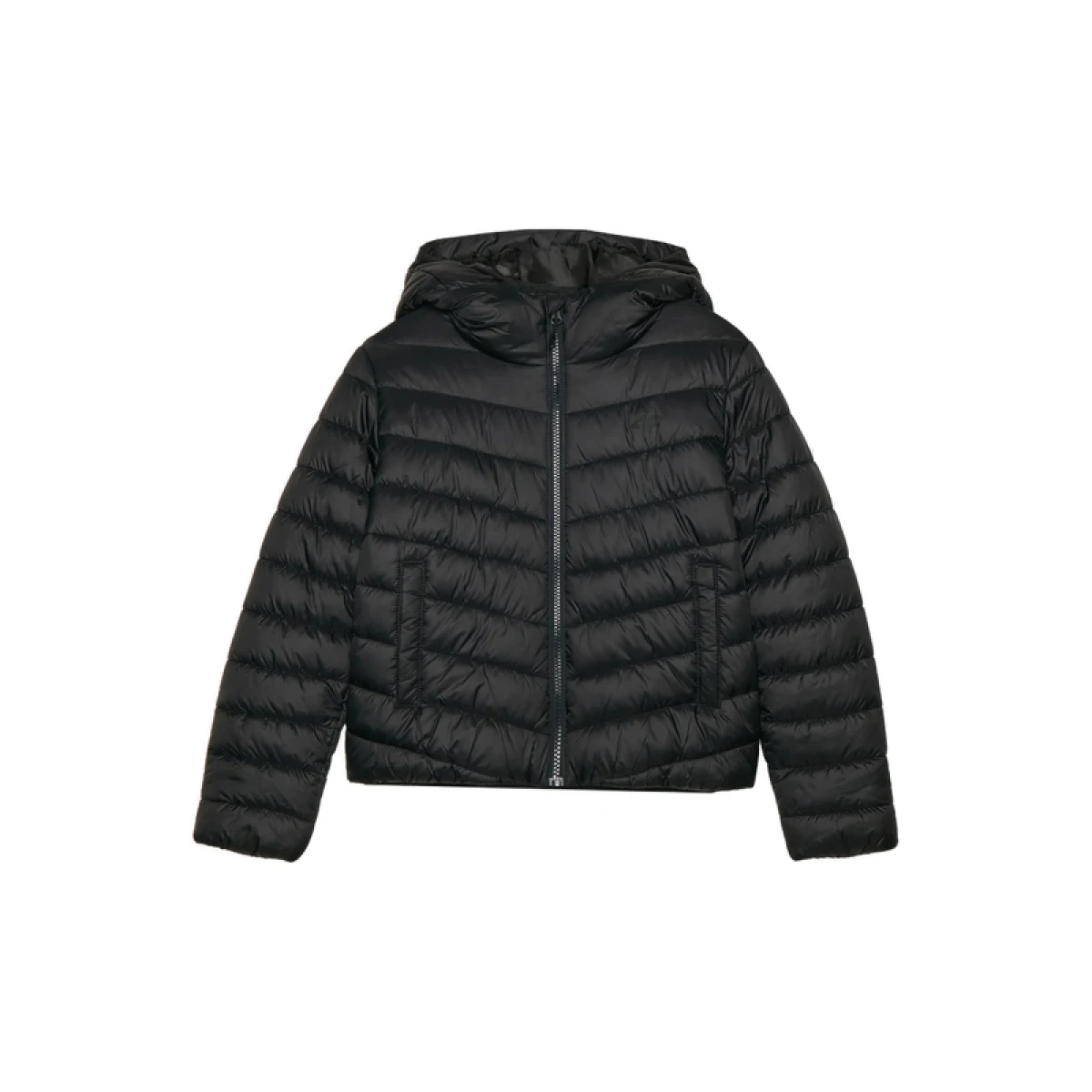 Chlapčenská bunda 4F JUNIOR DOWN JACKET-JWAW24TDJAM460-20S-DEEP BLACK · záber 2
