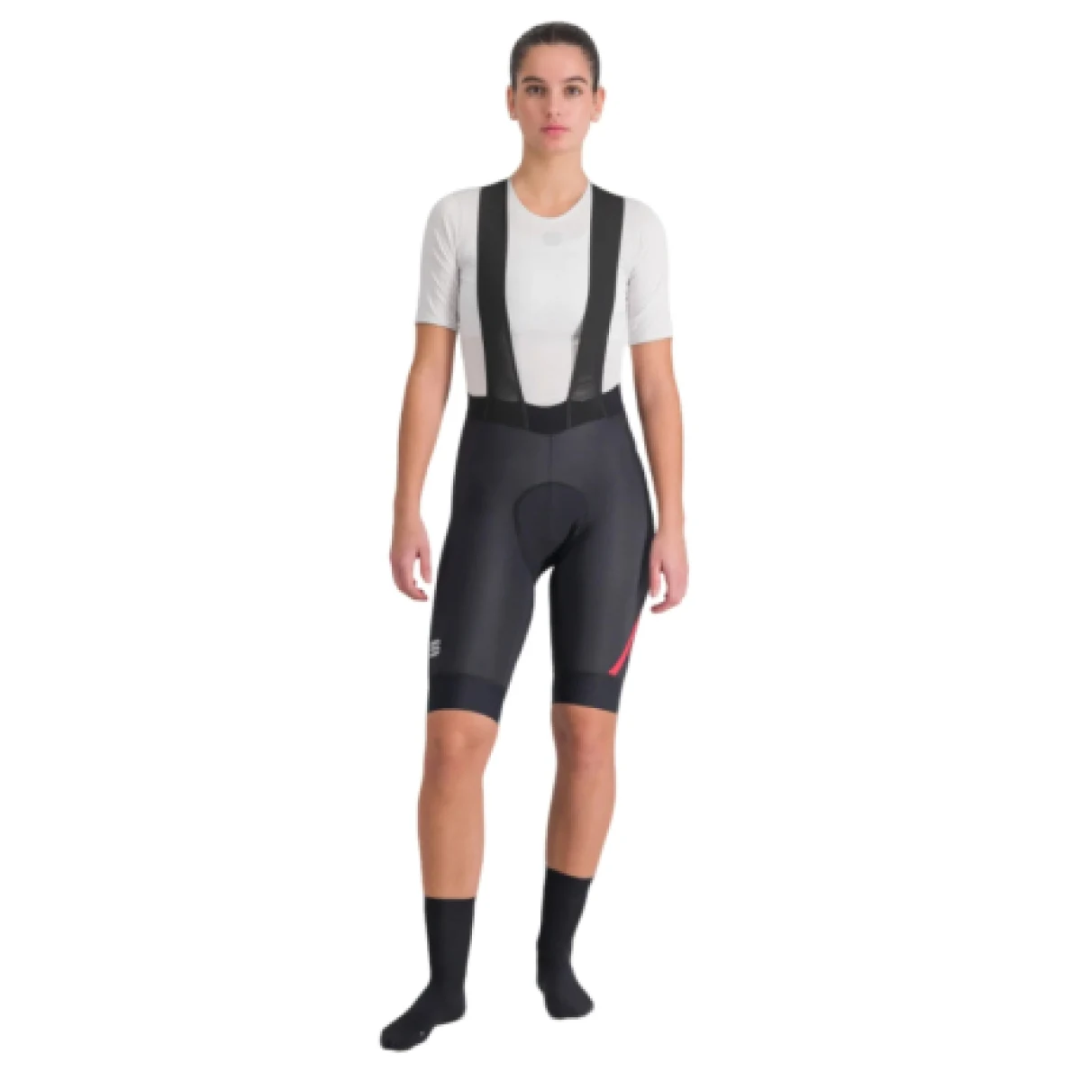 Dámske cyklistické nohavice SPORTFUL Fiandre norain w bibshort, black · záber 1