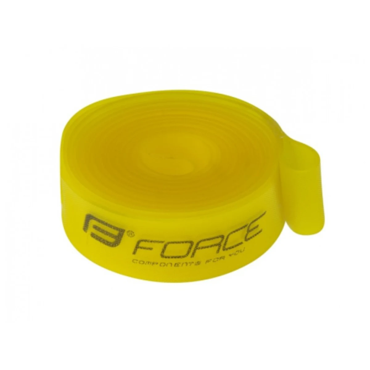 Náhradný diel FORCE Vložka ráfková F.622 x 16 PVC, žlutá · záber 1