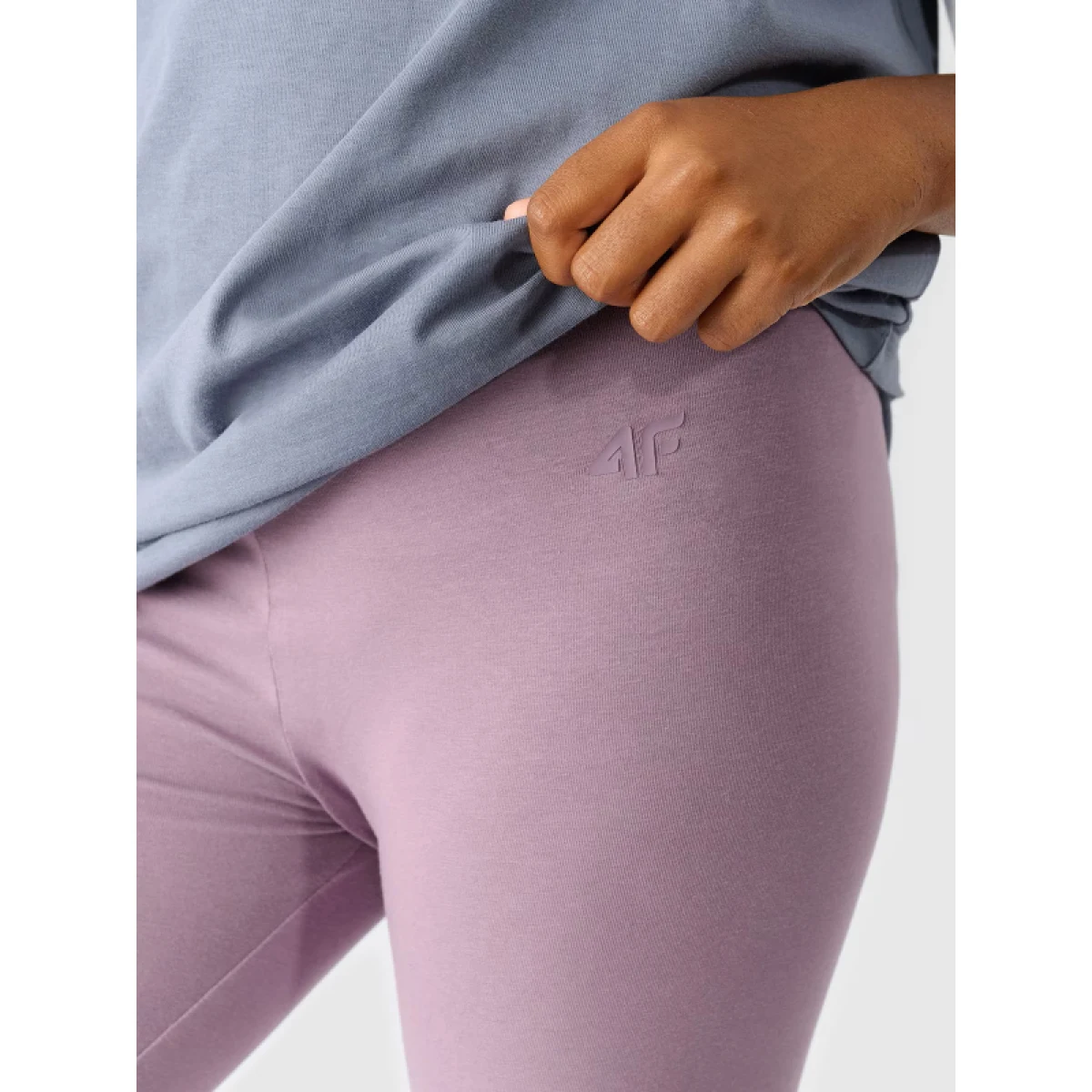 Dievčenské legíny 4F JUNIOR TIGHTS-JWMM00TTIGF178-51S-VIOLET · záber 5