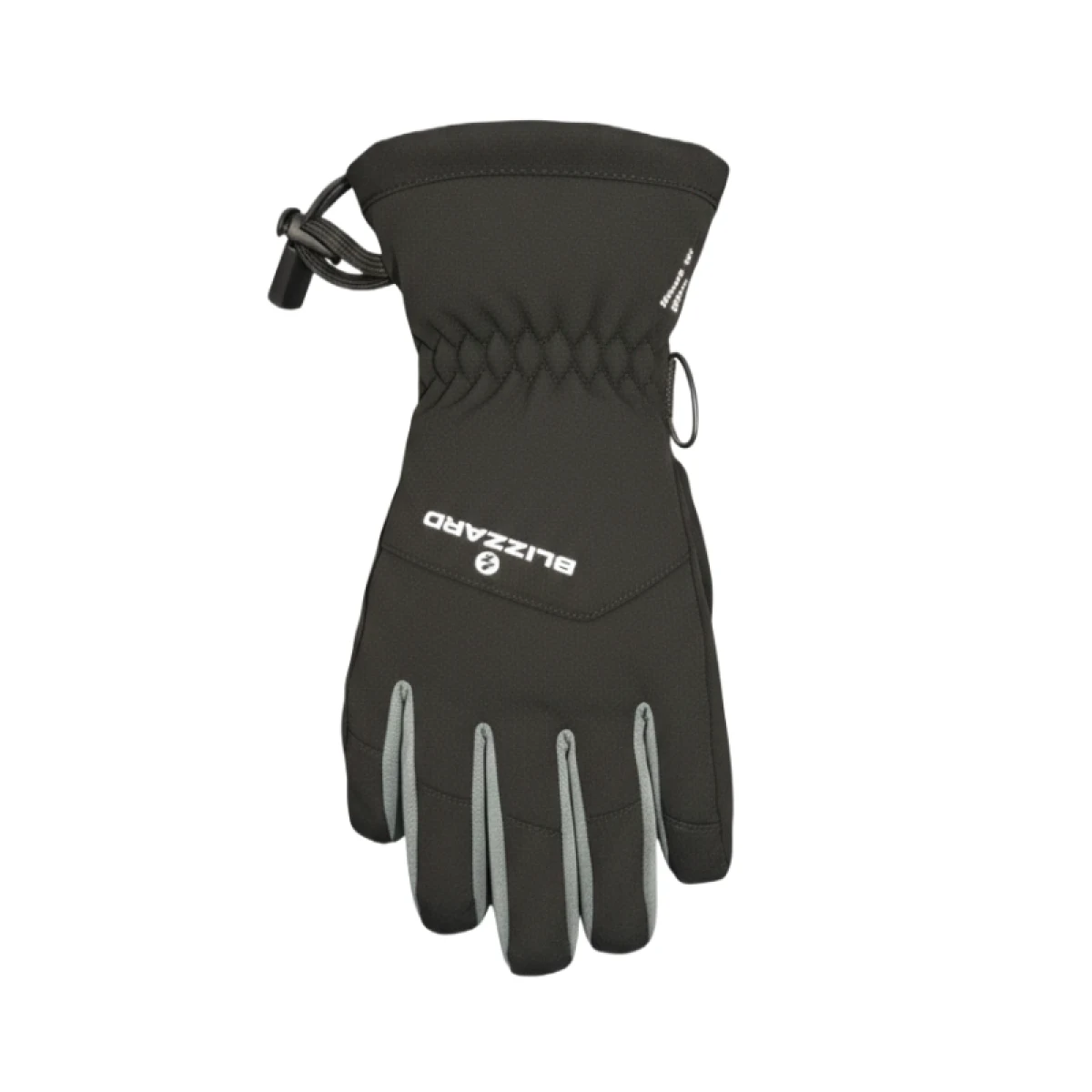 Juniorské lyžiarske rukavice BLIZZARD Spark junior ski gloves, black · záber 2