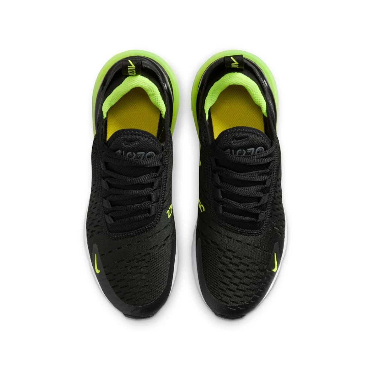 Chlapčenská rekreačná obuv NIKE Air Max 270 black lightning white volt · záber 4