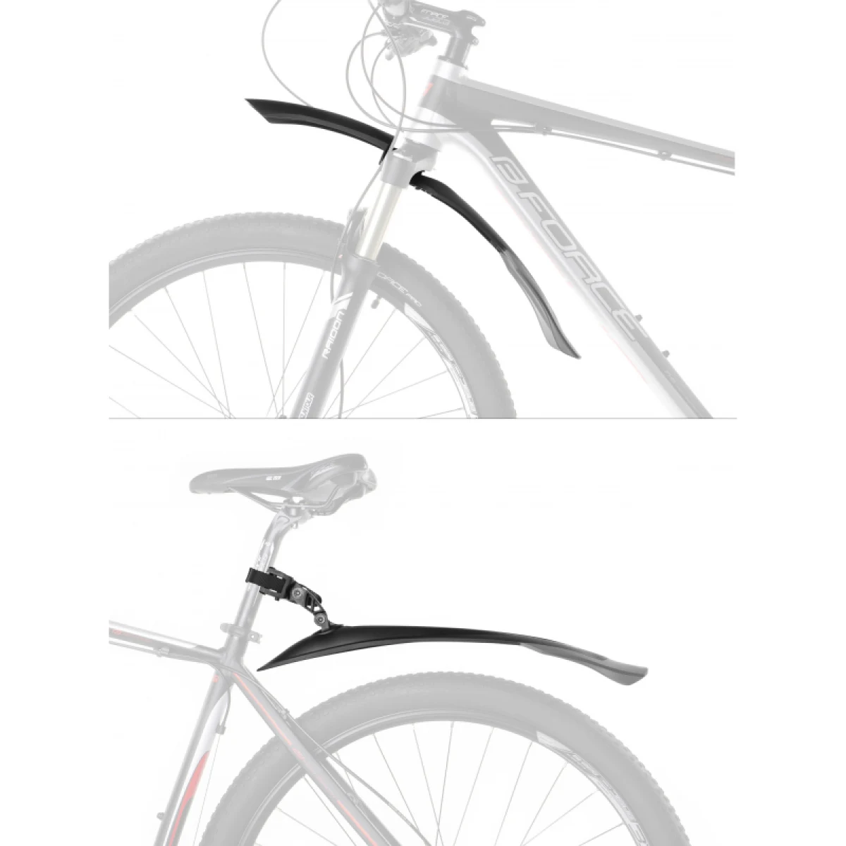 Blatník na bicykel FORCE WARD 24-29 · záber 4