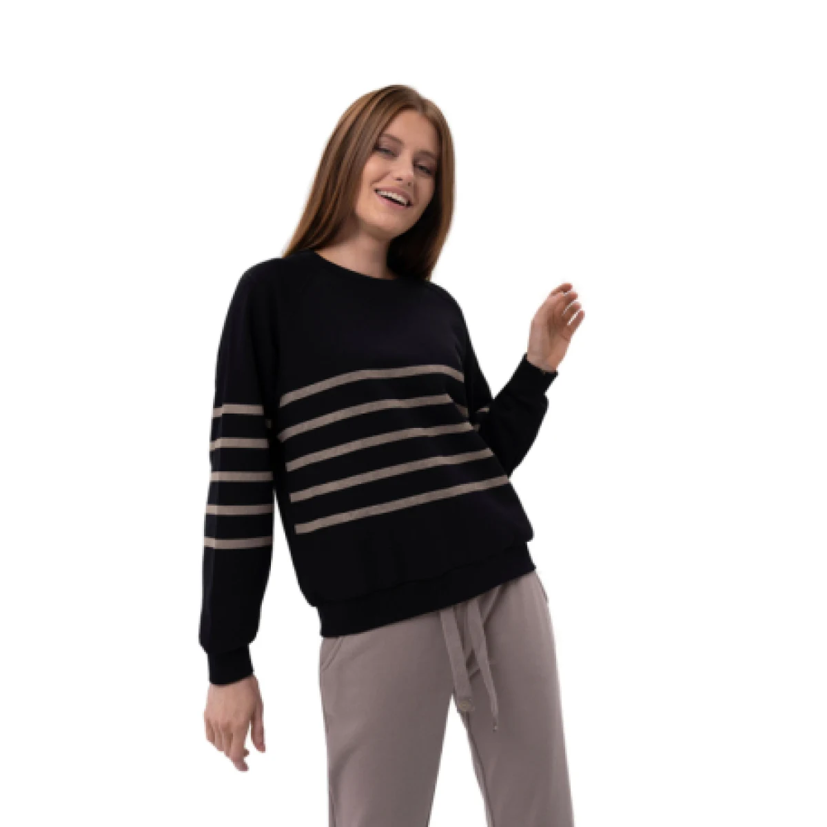 Dámska mikina VOLCANO MUSE-700-BLACK · záber 1