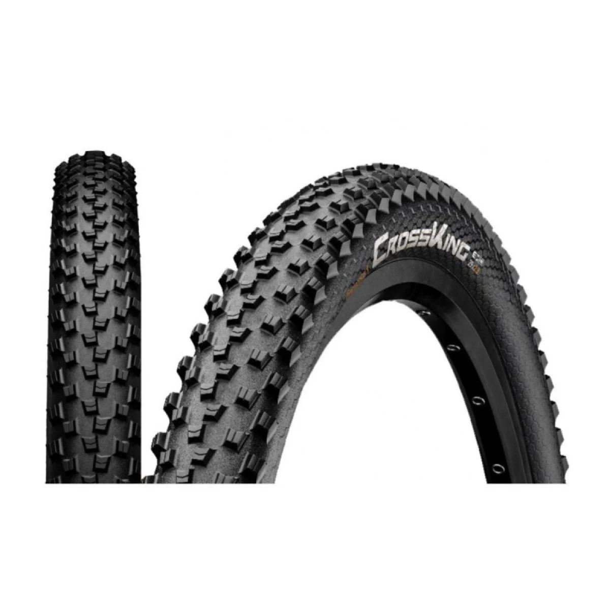 Plášť na bicykel CONTINENTAL Cross King II 29 Performance drát 29x2,2 · záber 2
