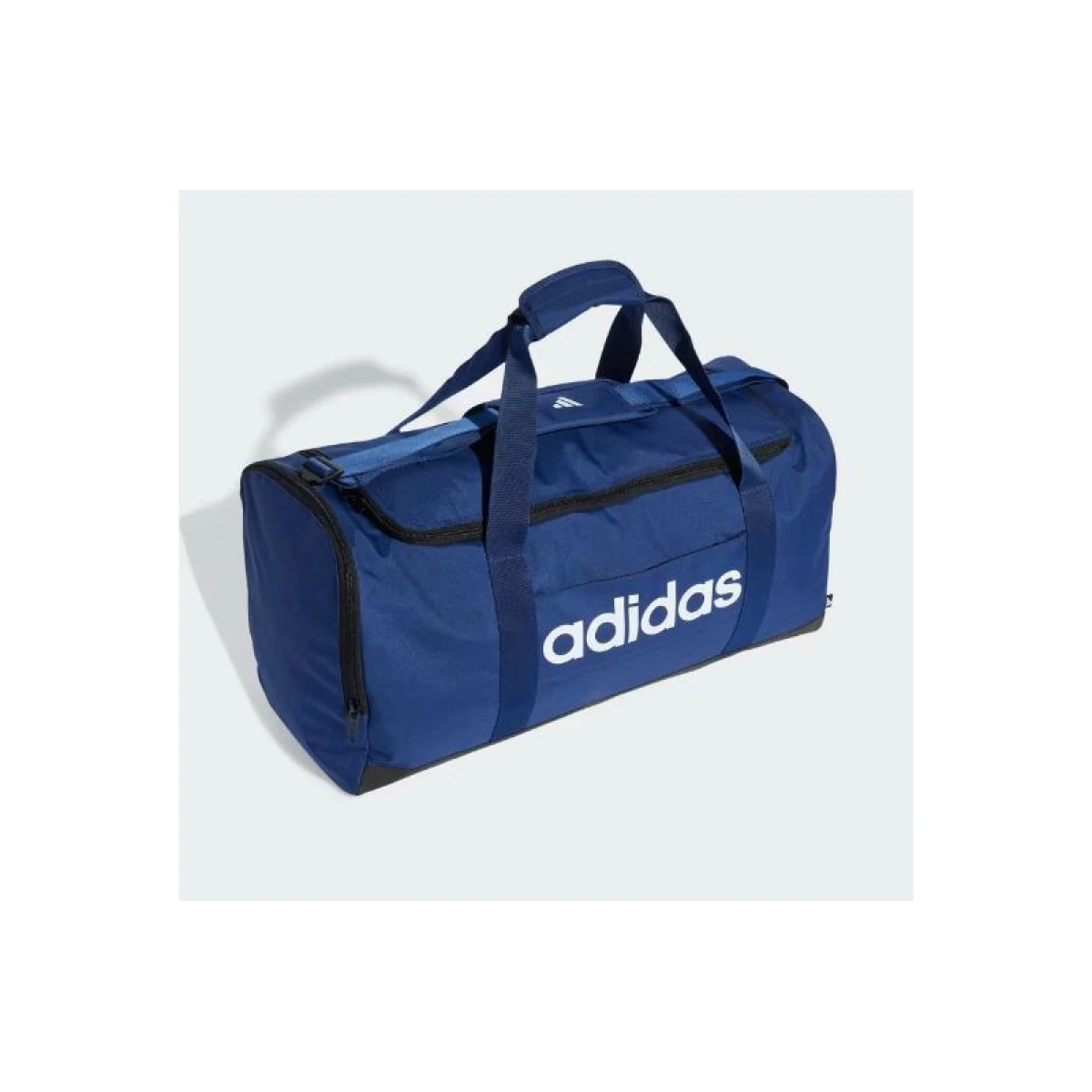 Cestovná taška ADIDAS LINEAR DUFFEL M DKBLUE WHITE · záber 3