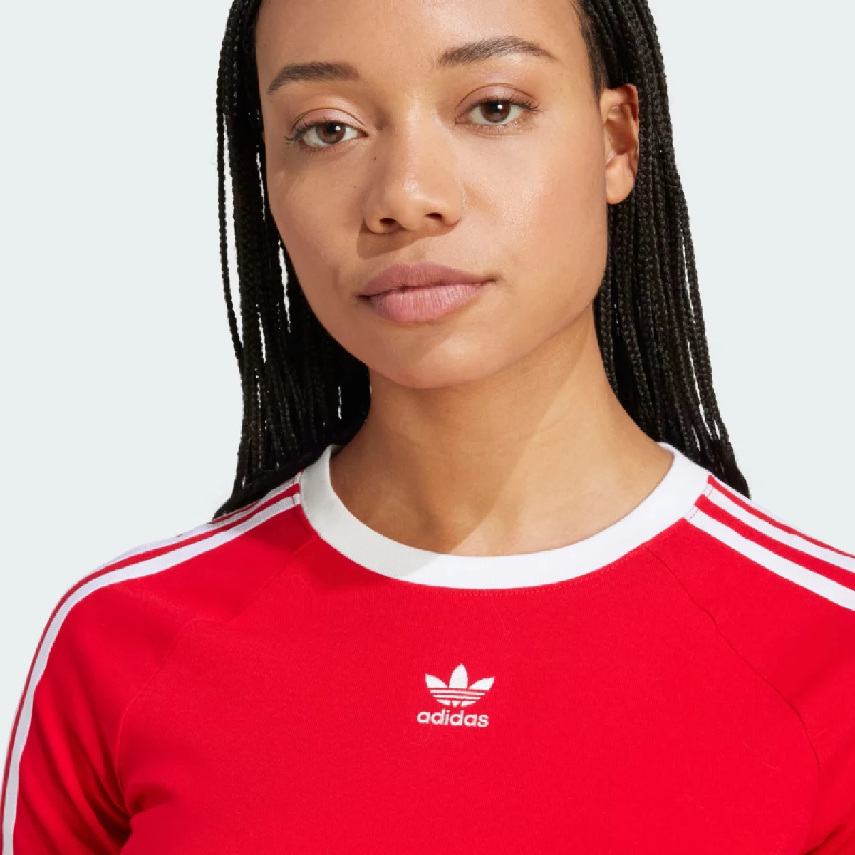 Dámske tričko s krátkym rukávom ADIDAS ORIGINALS 3 S BABY TEE BETSCA WHITE · záber 5