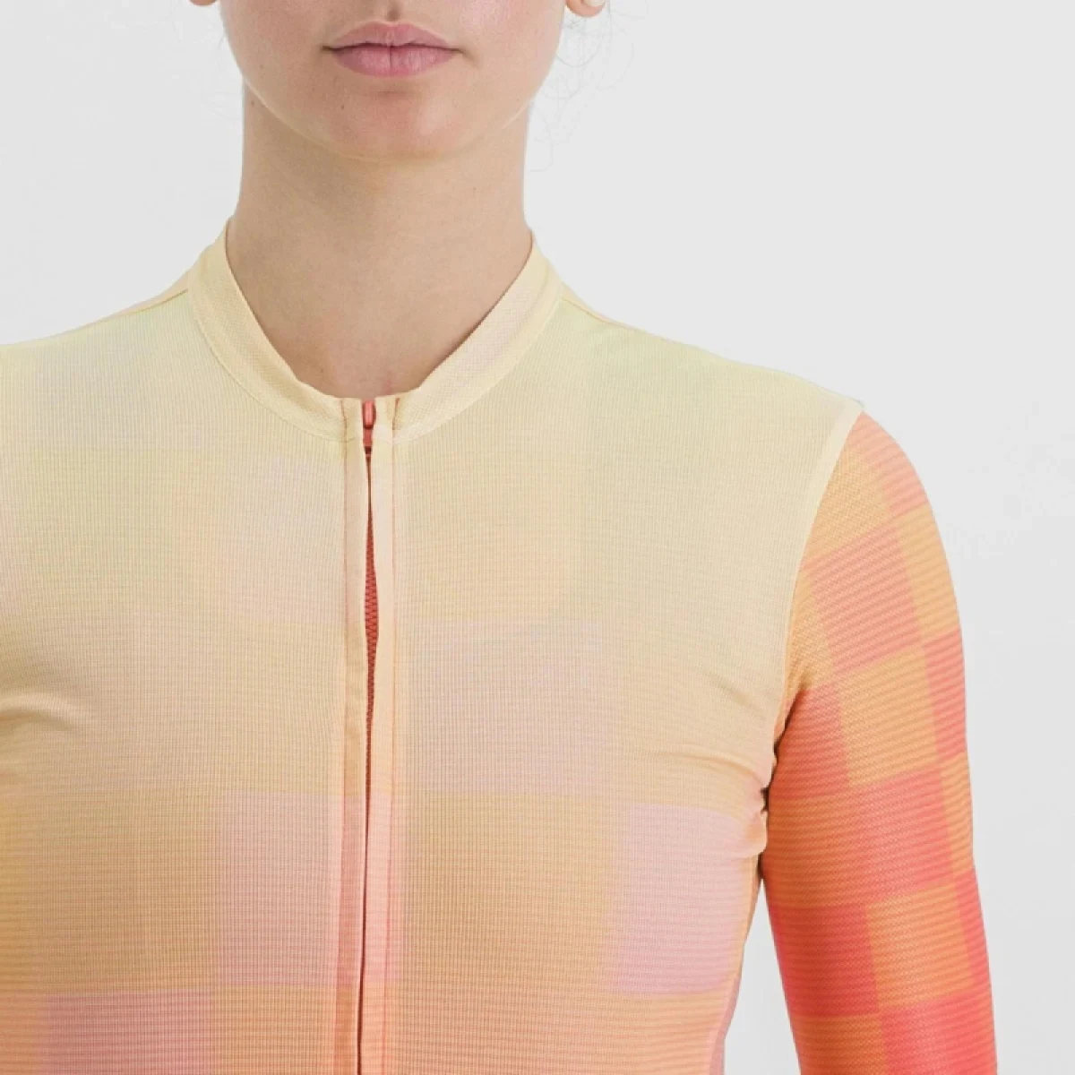 Dámsky cyklistický dres s krátkym rukávom SPORTFUL Rocket w jersey, pompelmo pale lime · záber 5