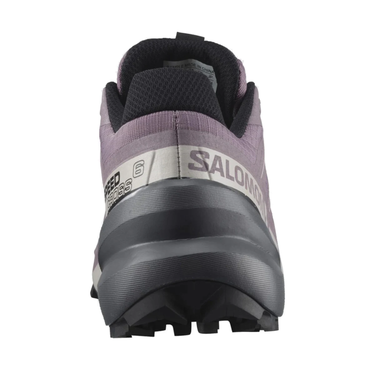 Dámska bežecká trailová obuv SALOMON Speedcross 6 moonscape black ashes of roses · záber 5