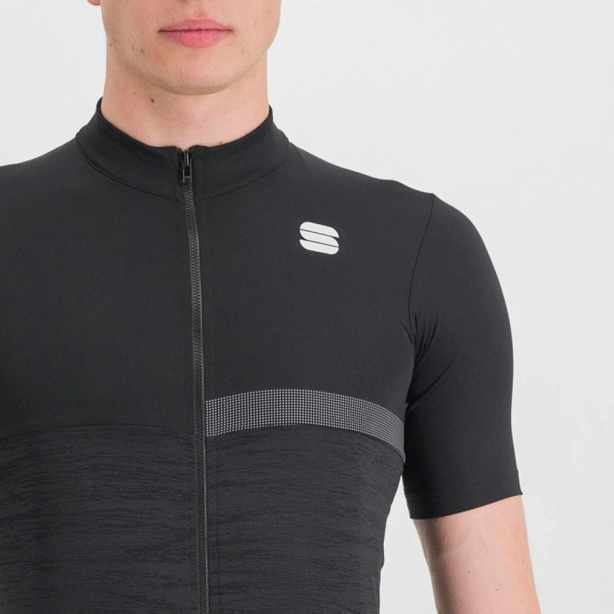 Pánsky cyklistický dres s krátkym rukávom SPORTFUL Giara jersey, black · záber 5