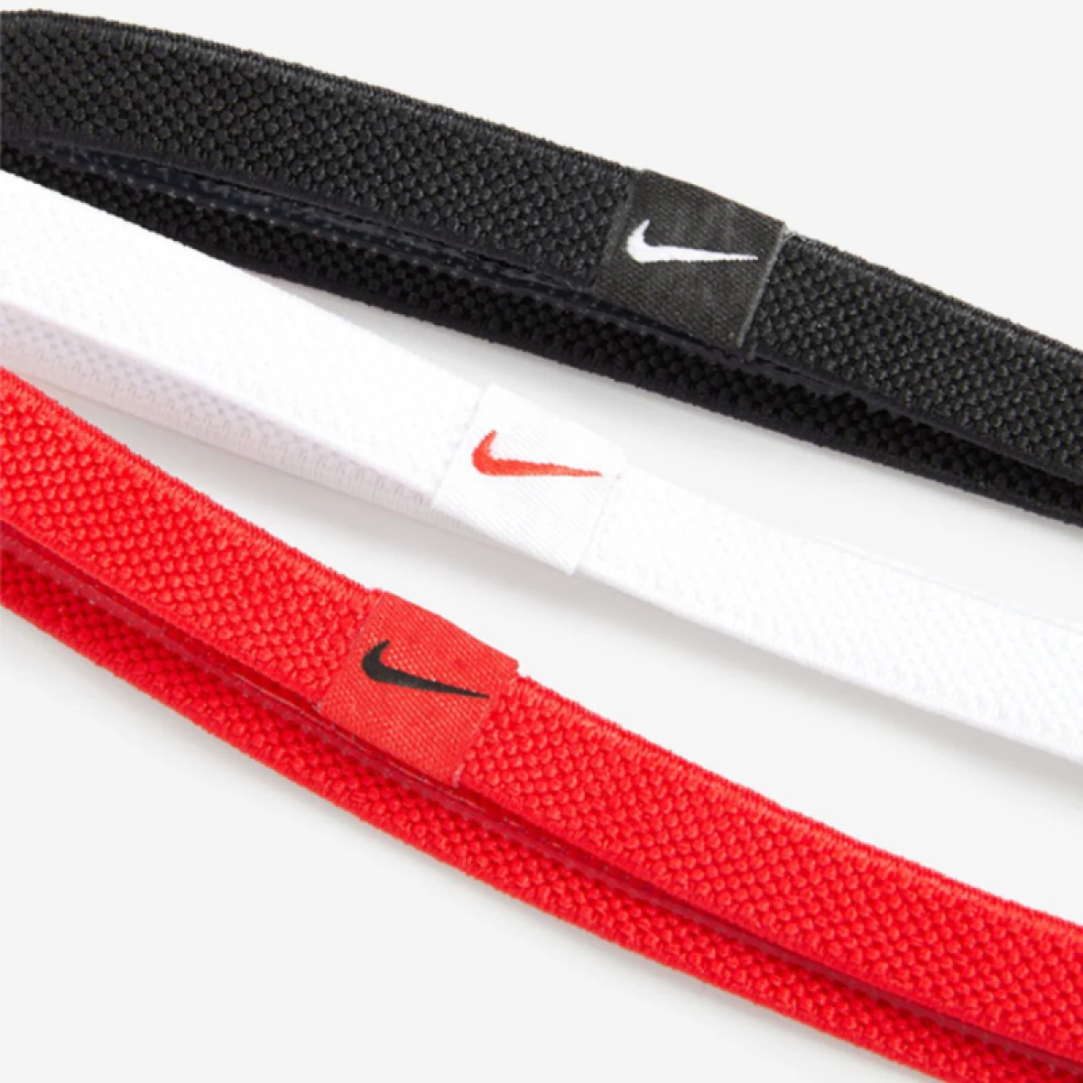Čelenka NIKE ELASTIC HAIRBANDS 3PK BK WH UR · záber 5