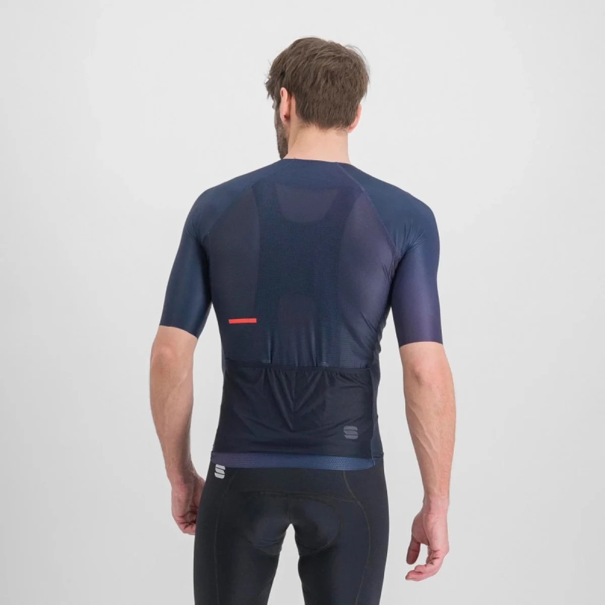 Pánsky cyklistický dres s krátkym rukávom SPORTFUL Light pro jersey, shaded galaxy blue · záber 3