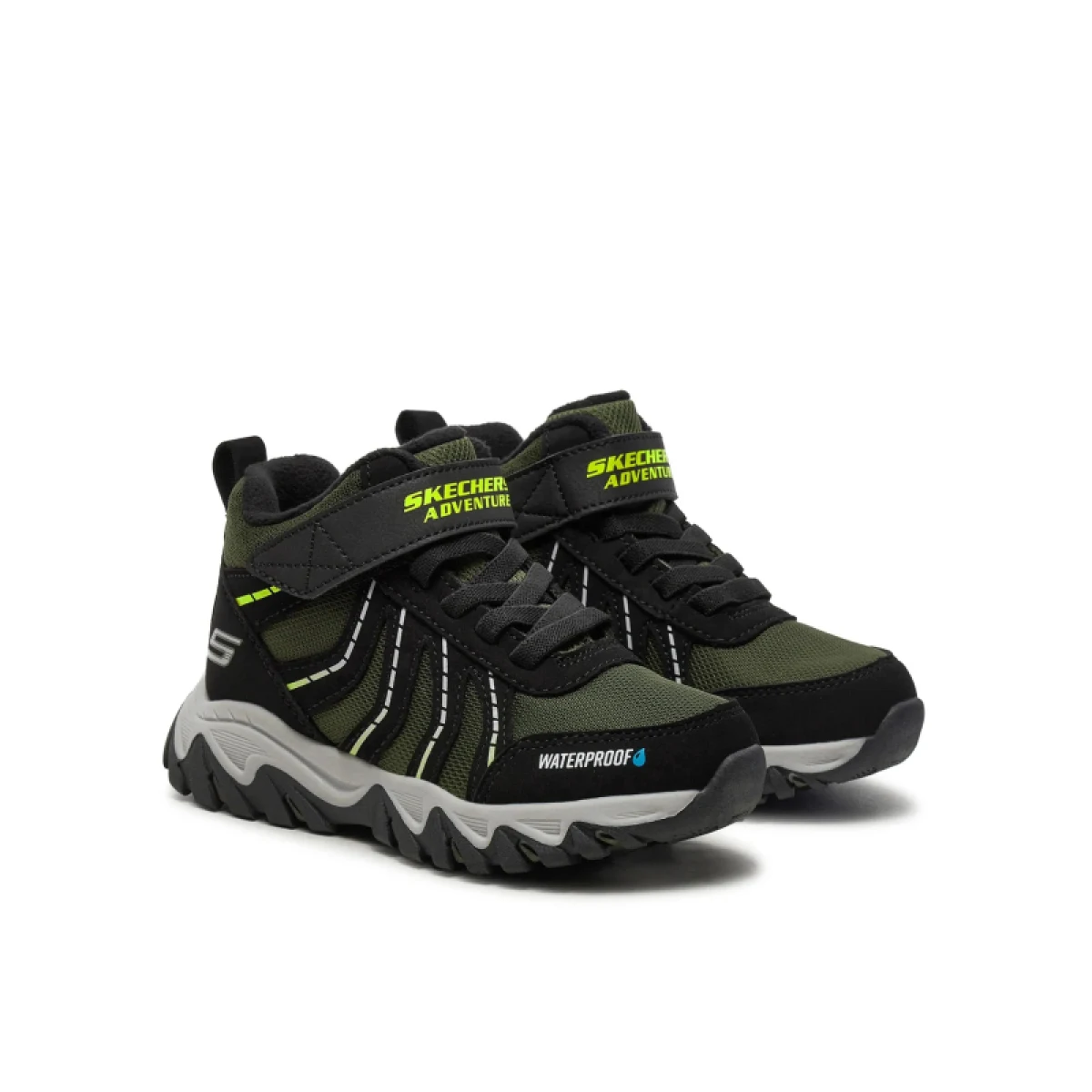 Chlapčenské členkové zimné topánky SKECHERS Rugged Ranger black black · záber 2