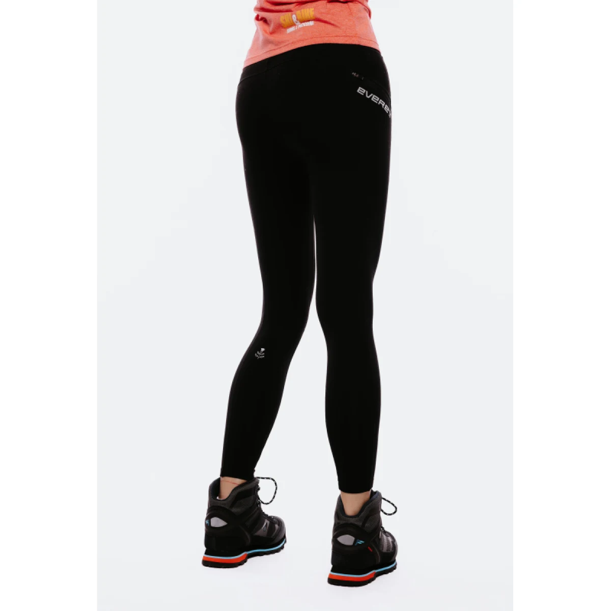 Dámske turistické zateplené legíny EVERETT RUNNA II black · záber 4