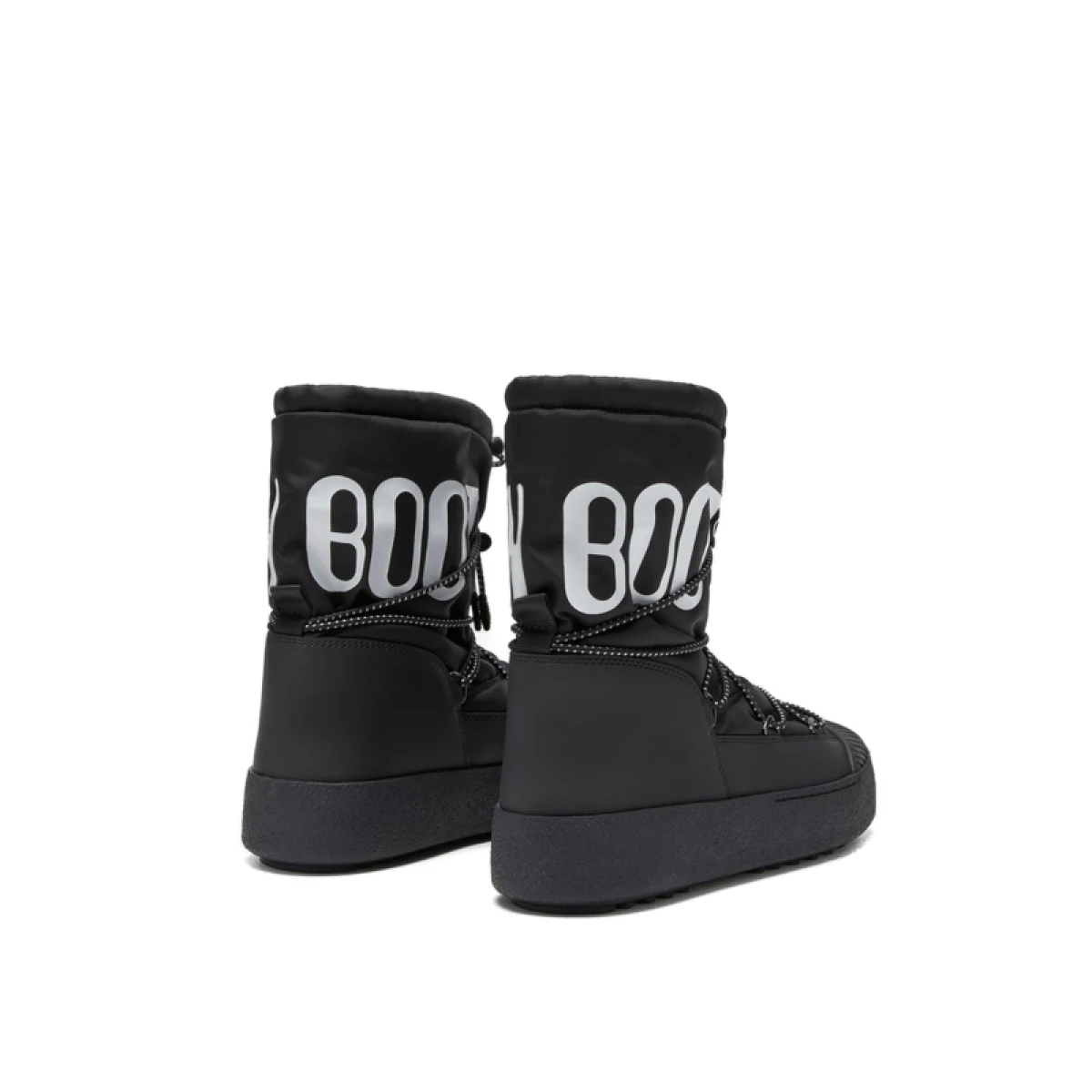 Pánske vysoké zimné topánky MOON BOOT MB MTRACK POLAR NYLON, N001 BLACK · záber 3