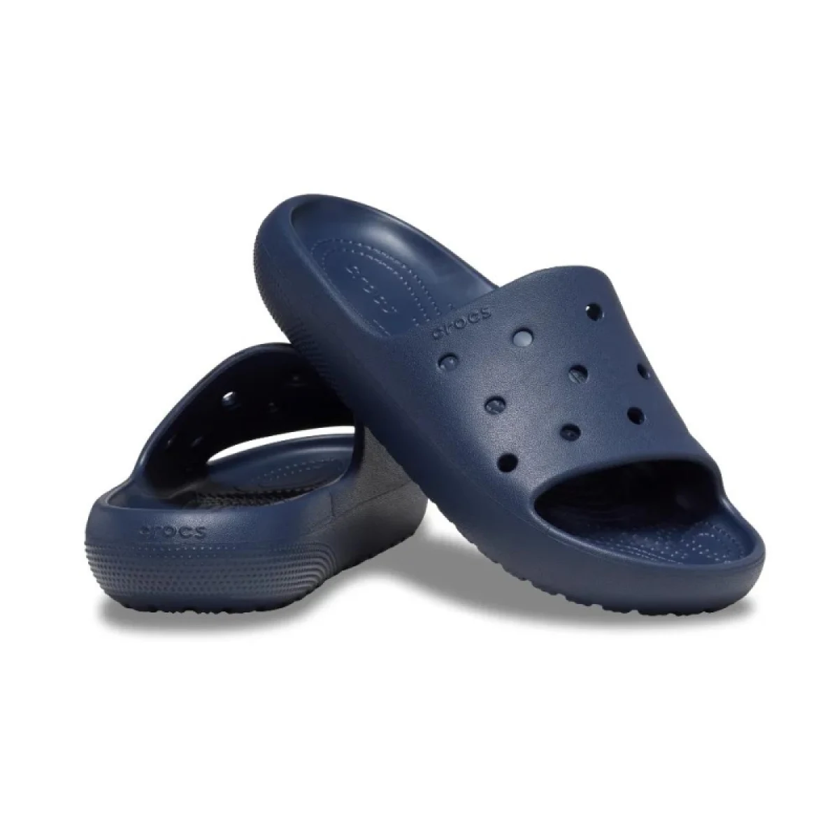 Šlapky (plážová obuv) CROCS Classic Slide V2 navy · záber 4