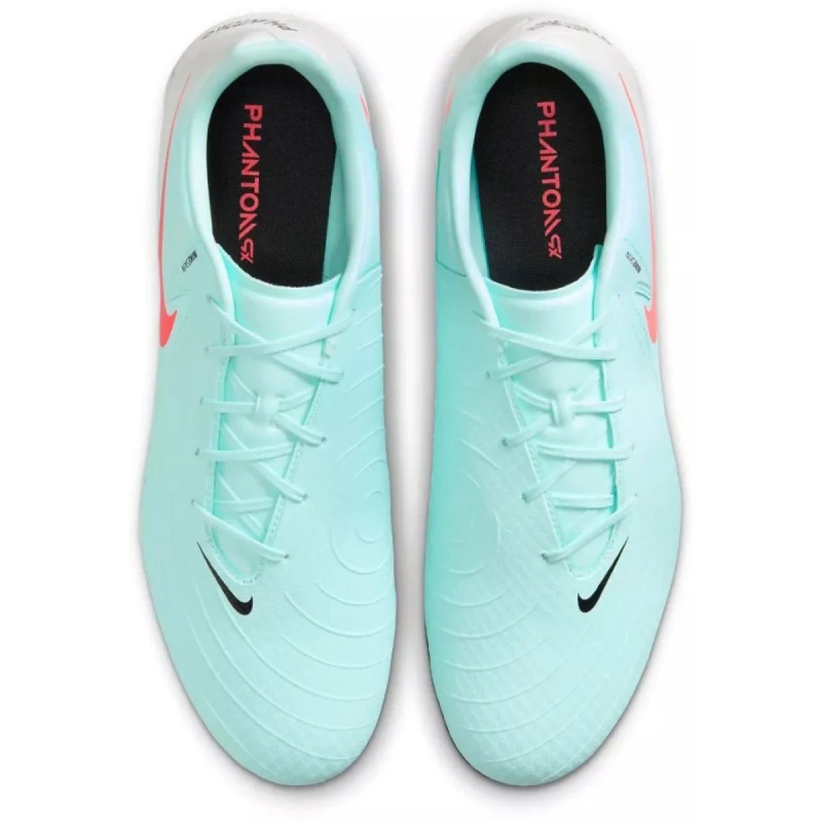 Pánske futbalové kopačky outdoorové NIKE Phantom GX 2 Academy M FG mint off-noir atomic red · záber 4