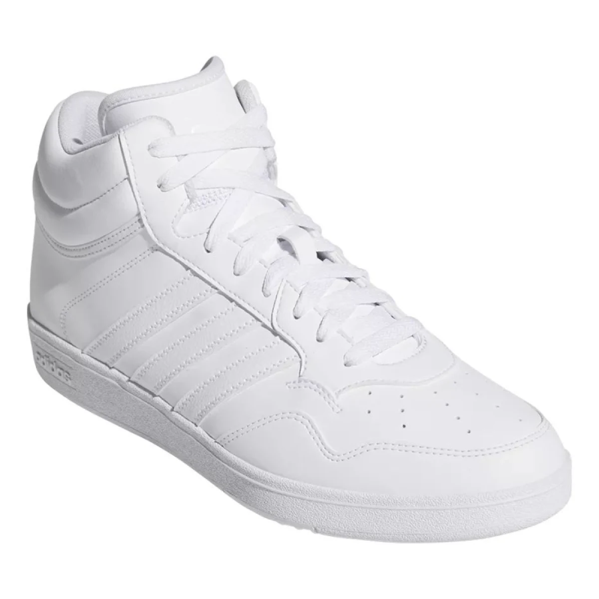 Pánska rekreačná obuv ADIDAS Hoops 4.0 Mid M cloud white cloud white core black · záber 2