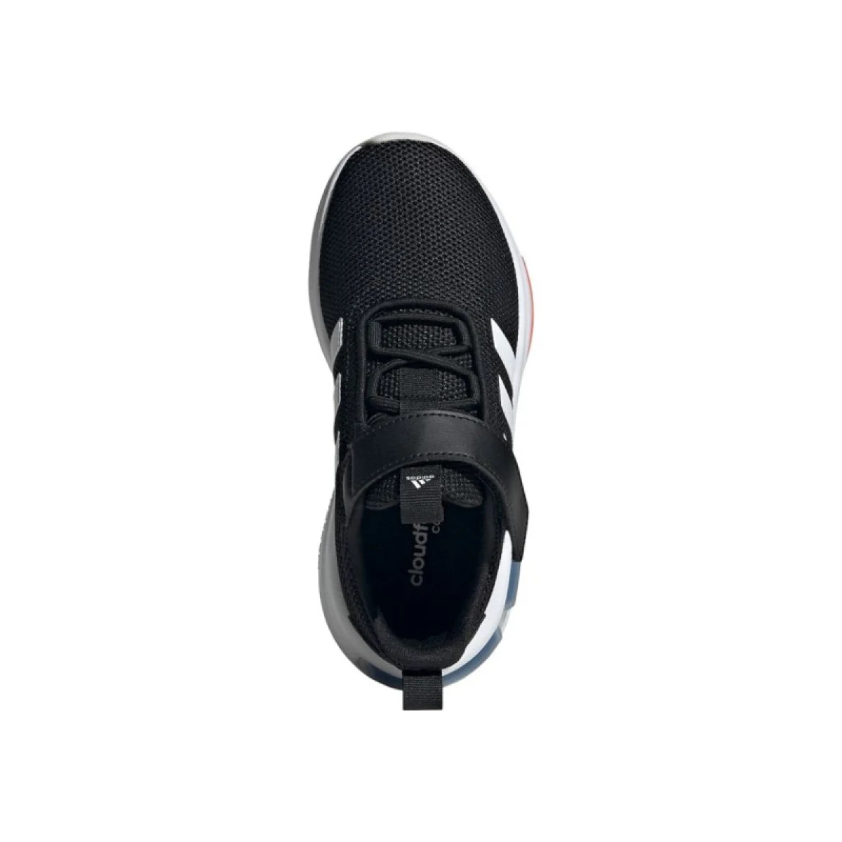 Chlapčenská rekreačná obuv ADIDAS Racer TR23 K core black cloud white solar red · záber 2