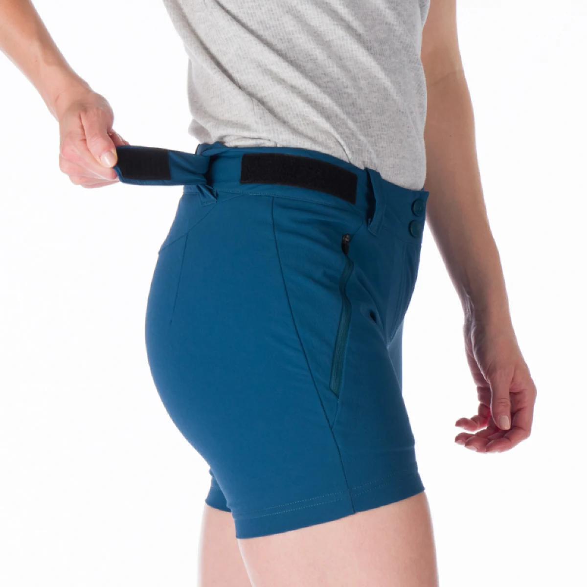 Dámske turistické kraťasy NORTHFINDER LOIS-526-inkblue · záber 5