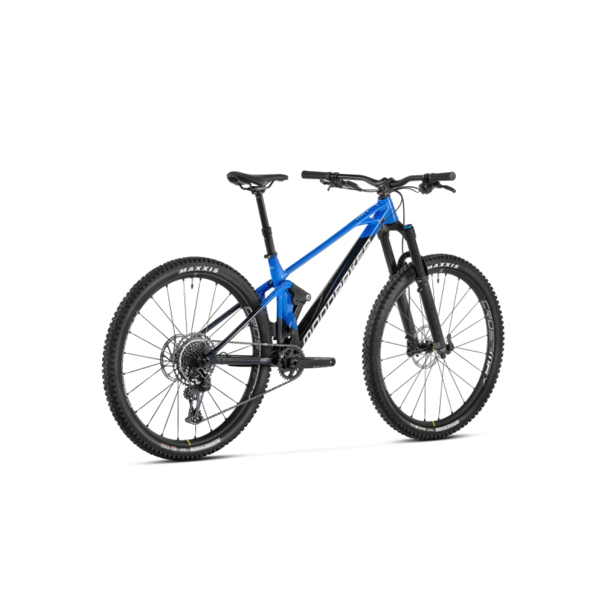 Horský bicykel MONDRAKER Raze R, navy blue carrera blue vortex grey · záber 3