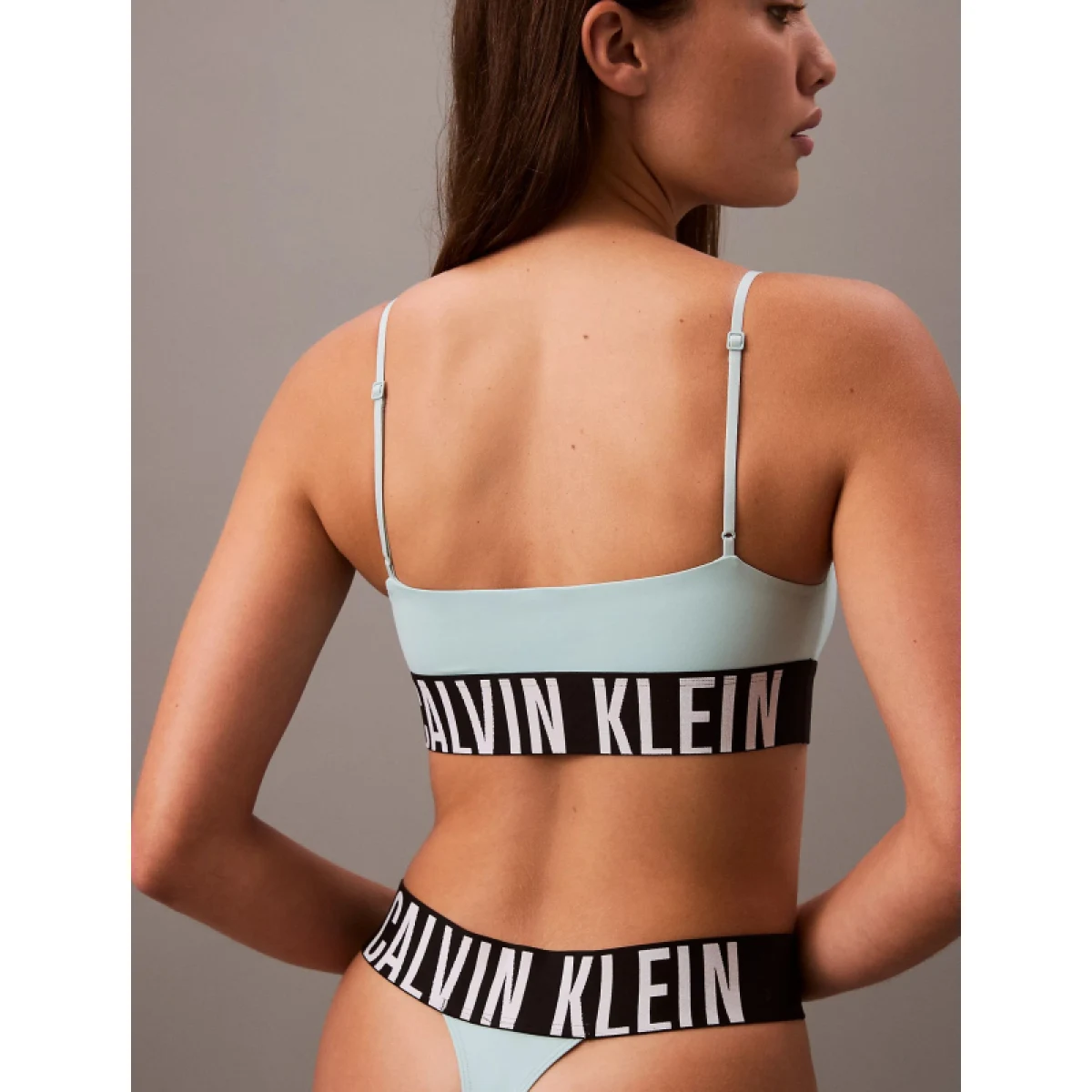 Dámska podprsenka CALVIN KLEIN UNLINED BRALETTE-Ether · záber 3