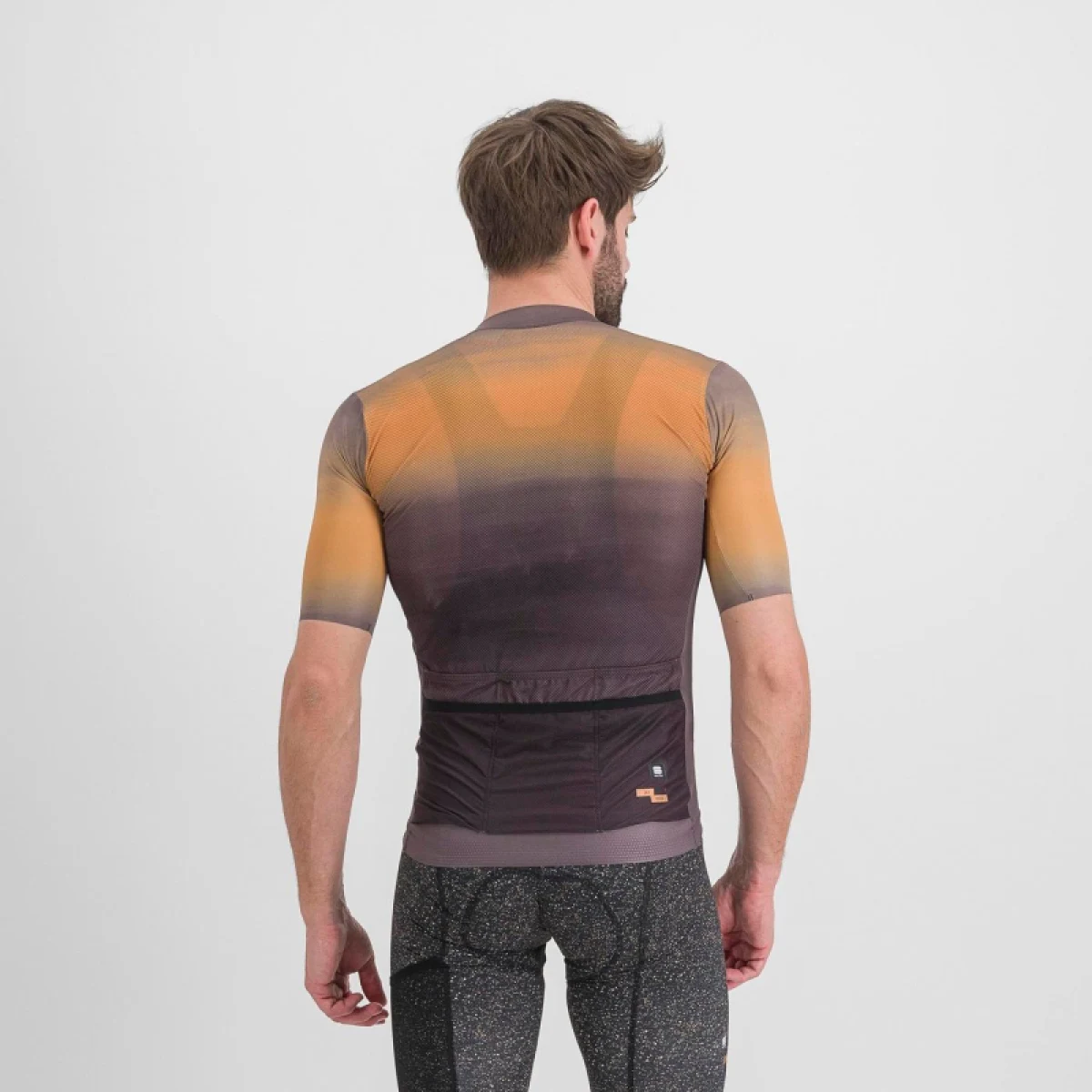 Pánsky cyklistický dres s krátkym rukávom SPORTFUL Sky rider supergiara jersey, mud · záber 3